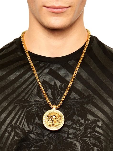 versace men chains|Versace gold chains for men.